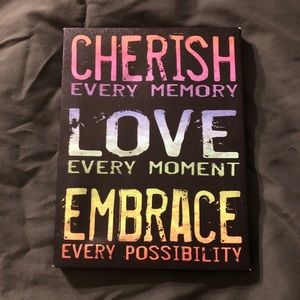 Inspirational wall art